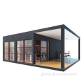 luxury fiberglass container house cheap